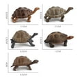 thumbnail image 3 of Simución de juguetes de tortuga, modelo de figuras de acción, estatua de tortuga, figurita de tortuga para estante, sa de estar, decoración del Macarena Figuras de tortugas, 3 of 8
