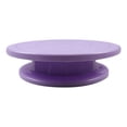 thumbnail image 2 of giratoria giratoria antideslizante soporte de pastel redondo giratoria Púrpura Sunnimix tocadiscos para decorar pasteles, 2 of 8