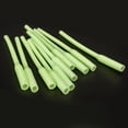 10pcs PVC Sleeve Hook Line Aligner Protector Sleeves Fishing Glow Tube ...