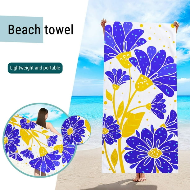 Beach Towels Clearance,Quick Fast Dry Sand Free Proof Compact Outdoor
