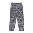 thumbnail image 5 of Daiia Purple Butterflies Women's Sleep Pant with Pockets and Drawstring,Pajama Pants-X-Large, 5 of 9