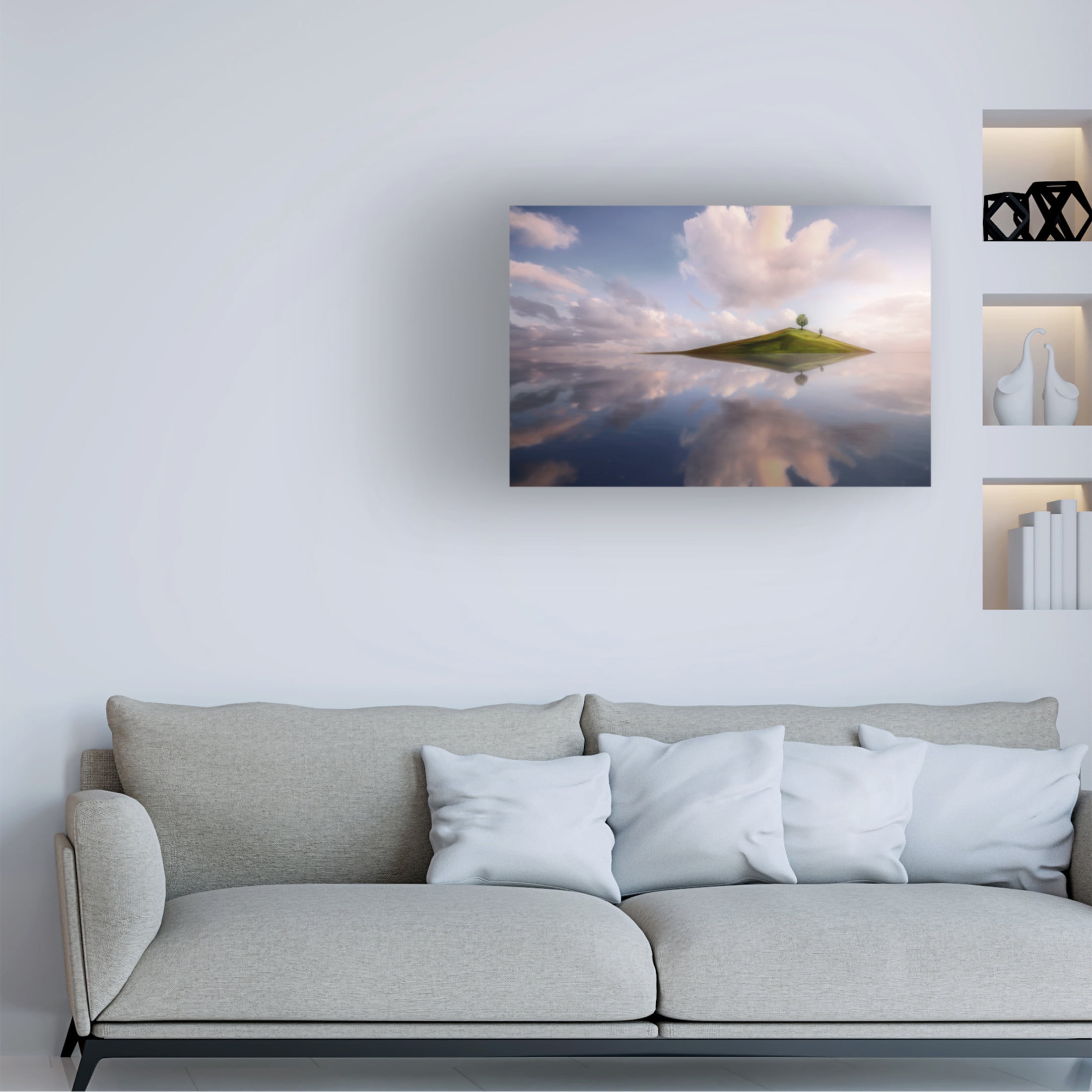 Trademark Fine Art Hary Muhammad  Tinyland Canvas Wall Art