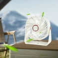 thumbnail image 6 of Inerposs Desk Fan with USB Charging, Three-Speed High Wind Power, Hanging Mini Electric Fan, Wall Mounted Design, Digital Display, 6 of 6