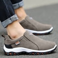 thumbnail image 2 of YLYL Men's Orthopedic Sneakers Arch Support Wide Width No Slip Lightweight Outdoor Walking Hiking Shoes, 2 of 6