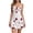 Red, variant on Tnhcen Women's Heart Print Cami Spaghetti Strap Stretchy Short Sleep Dress Nightgown 100% Polyester Lingerie Pajama (Sizes S-2XL)