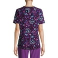 thumbnail image 3 of Scrubstar Women's "Lovely Paisley" V-Neck Print Scrub Top, 3 of 6