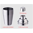 thumbnail image 2 of Yuarrent Cóctel Mix Cup 550ml Mezclador de cóctel de acero inoxidable Shaker Barware Bar Mezcla Hacer Beber Contenedor Bar Herramientas Barra de herramientas Yuarrent HA2524-00B, 2 of 6