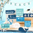 thumbnail image 2 of Set decorativo Chitidr de 15 bandejas escalonadas para verano y playa, 2 of 7
