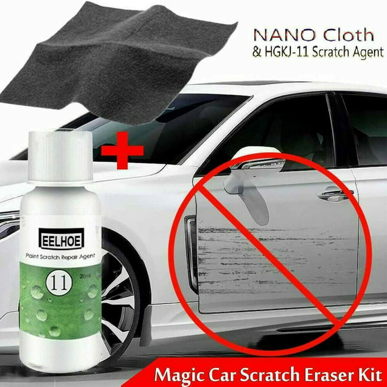 Nano Magic Car Repairing Kit Scratch Remover Cloth and Repairing Spray Coat Oxidation Liquid