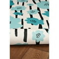 thumbnail image 4 of Linon Washable Aydin Polyester 2'x3' Rug in Ivory, 4 of 17