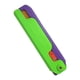 thumbnail image 1 of 14uds. Peine recto de gravedad 3D, cuchillo pequeño para rábano, peine de Color zanahoria (verde), 1 of 5