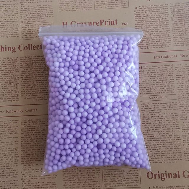 Bolas de espuma multicolor de 4mm-6mm, Mini cuentas, caja de regalo artesanal, relleno, Bola de burbuja, decoración para fiesta de Navidad y boda