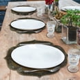 thumbnail image 3 of Decozen Golden and Silver Beaded Placemats for Dining Table - Set of 4-14 Inches for Kitchen Decor Scratch Heat Resistant Charger Durable Tablemats, 3 of 7
