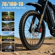 BIGNIU BG-SP Electric Bike for Adults – 750W(peak 3000W) Motor, E Mountain Bike 60V 32Ah UL 2849 Certified