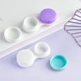 thumbnail image 4 of DAMAIE 12PCS Contact Lens Case, Colorful Contact Lens Box Left/Right Eyes Holder Container, Outdoor Mini Contact Lens Soak Storage Kit, 4 of 7