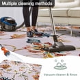 thumbnail image 5 of Pink Spring Floral Outdoor Rug for Patio/Deck/Porch, Non-Slip Large Area Rug 4 x 6 Ft, Summer Botanical Vintage Birds Indoor Outdoor Rugs Washable Area Rugs, Reversible Camping Rug Carpet Runner, 5 of 8