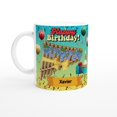 thumbnail image 1 of Personalized Pan Flute Birthday Mug - Musical Gift for Pan Flute Lovers - As Picture - 15Oz, 1 of 5