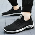 thumbnail image 5 of IUJSOY Running Sneakers for Men Lace up Athletic Soft Shoes for Gym Lightweight Tennis Shoes, 5 of 9