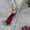thumbnail image 5 of Toddler Boys' Sweatshirts Long Sleeve Dinosaur Zip Hoodie Light Jacket 3-4 years Hoodie Boys, 5 of 7