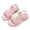 Pink, variant on XEGLSBU Girls Sandals Size 4 Wide Big Kids Girl Sandals Summer Pearl Shoes Flat Bottomed Non Daily with Dress Shoes (White Size 30)