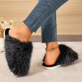 thumbnail image 6 of Achuyrbd Womens Fluffy House Slippers Plush Closed Toe Slip On Cozy Warm Indoor, 6 of 9