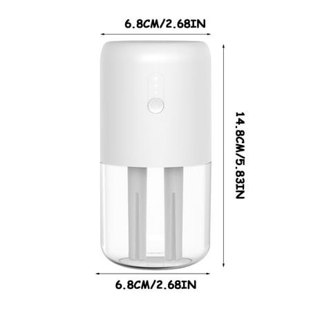 

Jmntiy Small Aroma Diffuser LED Color Light Conversion Aroma Diffuser Humidifier 280ml Clearance