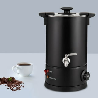 Double Walled Hot Water Urn with Shabbat Switch (40, 50, and 100 Cup Sizes)  (40 Cups (8.8 Liters))