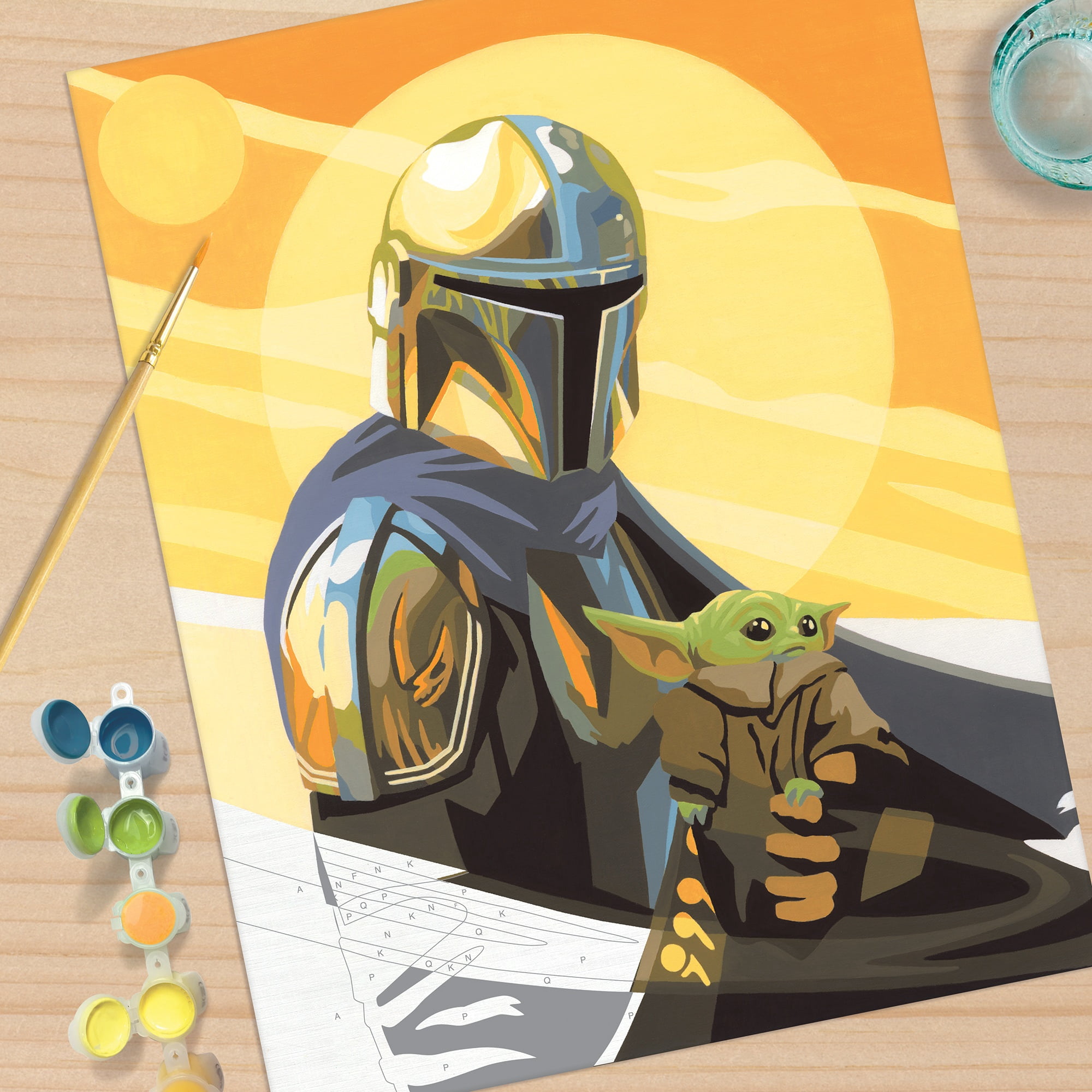 Paintworks® Mandalorian Paint-by-Number Kit