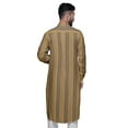 thumbnail image 4 of Atasi Mandarin Collar Printed Rayon Traditional Kurta For Men Casual Shirt, 4 of 6