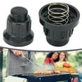 thumbnail image 1 of Feimier BBQ Ignitor Cap Set - 4 pcs AA & AAA Battery Push Button Replacement for Gas Grills - 0.87\" & 0.71\" Thread Diameter - Black Plastic with Steel Spring, 1 of 9