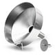 thumbnail image 1 of Embudo de Acero Inoxidable con Colador Desmontable para Cocina de Grado Alimenticio, 1 of 7