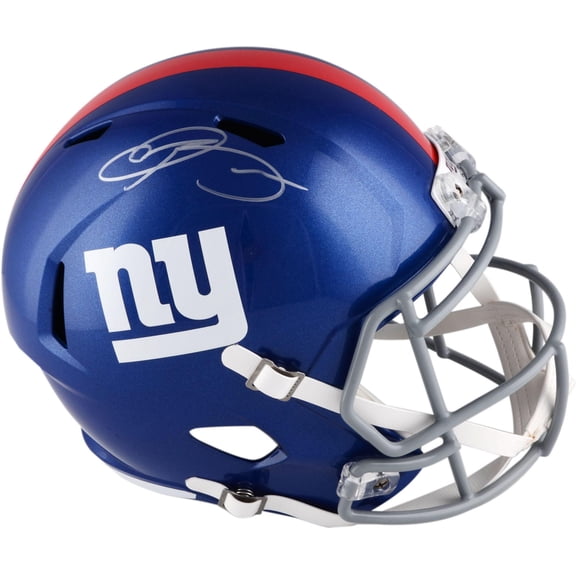 Odell Beckham Jr. New York Giants Autographed Riddell Speed Replica Helmet - Fanatics Authentic Certified