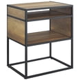 thumbnail image 2 of Industrial Modern Side Table - Reclaimed Barnwood, 2 of 6