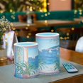 thumbnail image 3 of Yayeee Flameless Candles with Remote Flickering Battery Operated Multi Color Changing, Seaside Door, 3 of 7