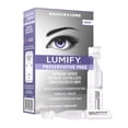 thumbnail image 2 of (6 pack) LUMIFY Preservative Free Redness Reliever Eye Drops, For Whiter and Brighter Looking Eyes, 20 Single Use Vials, 2 of 9