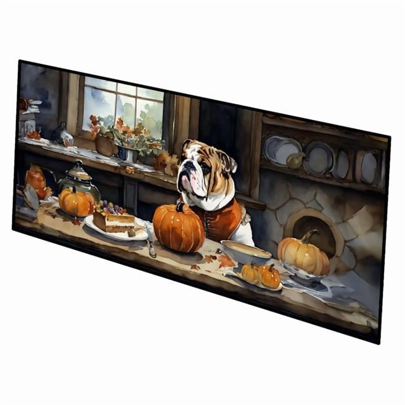 Miniature Pinscher Fall Kitchen Pumpkins Runner Mat 28x58 58 in x 28 in