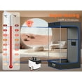 thumbnail image 4 of Portable Sauna Tent, Pop up Sauna, Personal Steam Sauna w/ Foldable Chair for Home, 4 of 7