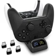 thumbnail image 1 of Switch Controller Charger, Fast Charging Dock for Switch Pro Controller, Xbox Series X/S, PS5, and Type-C Gamepads Dual Charger Station with LED Indicators, and Type-C Adapter, 1 of 7