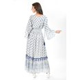 thumbnail image 3 of Vestido bohemio largo Roman Fashion /Juvenil, 23179 (Azul rey) azul G, 3 of 6