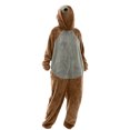 thumbnail image 6 of Odeerbi 2025 Animal Adult One-Piece Pajamas Bear Sleepwear Onesie Winter Pocket Loose Funny Thicken Pajamas Brown, 6 of 6
