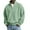 02 Mint Green, variant on Fewfanhot Sweatshirts for Men 1/4 Zip Pullover Sweatshirt Long Sleeve Mock Neck Sweater Knit Golf Workout Work