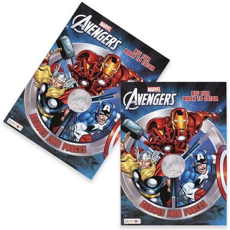Avengers 96 pg Jumbo Coloring & Activity Book-1PC