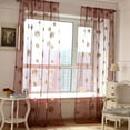 thumbnail image 3 of Curtain,Sheer Rod-Pocket Window Curtain Balcony Curtain Bedroom Curtain Exceptional Reliability, 3 of 13