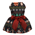 thumbnail image 1 of Vestidos para perros lindos, traje navideño, disfraz para perros pequeños, ropa para gatos, 1 of 5