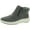 Medium Gray, variant on Easy Spirit Womens Elin 3 Faux Leather Double Zipper Ankle Boots
