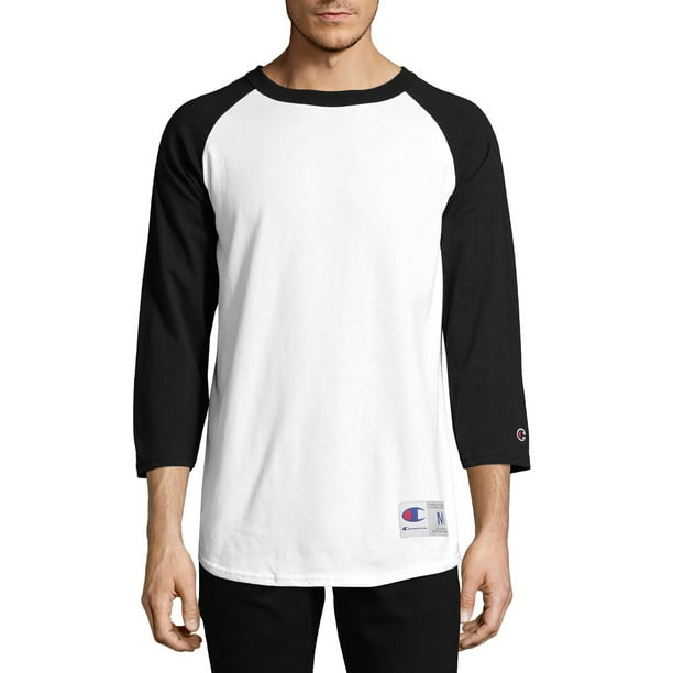 Champion Men's Raglan Baseball T-shirt - Walmart.com