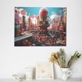 thumbnail image 6 of Balery fairy-tale-world-with-delicious-candy Pattern Canvas Decorative Picture – 30x40in Premium Wall Art, Modern Canvas Print for Home Decor（Horizontal）, 6 of 6