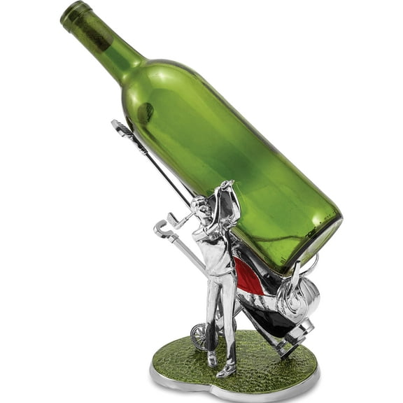 Fashion Enameled Golfer Bottle Holder (7.5 X 4.5) Made In China bj4087