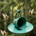 thumbnail image 5 of Danhjin Hanging Bird Feeder for Outdoors, Hummingbird Feeders Cup Shaped Metal Garden Yard Decoration, 5 of 7