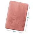 thumbnail image 1 of 1 Large Clara Clark Bath Mat Bathroom Rug - Absorbent Memory Foam Bath Rugs - Non-Slip, Thick, Cozy Velvet Feel Microfiber Bathrug, Plush Shower, Toilet- Floor Bathmats Carpet - Misty Rose - 20"x32", 1 of 6